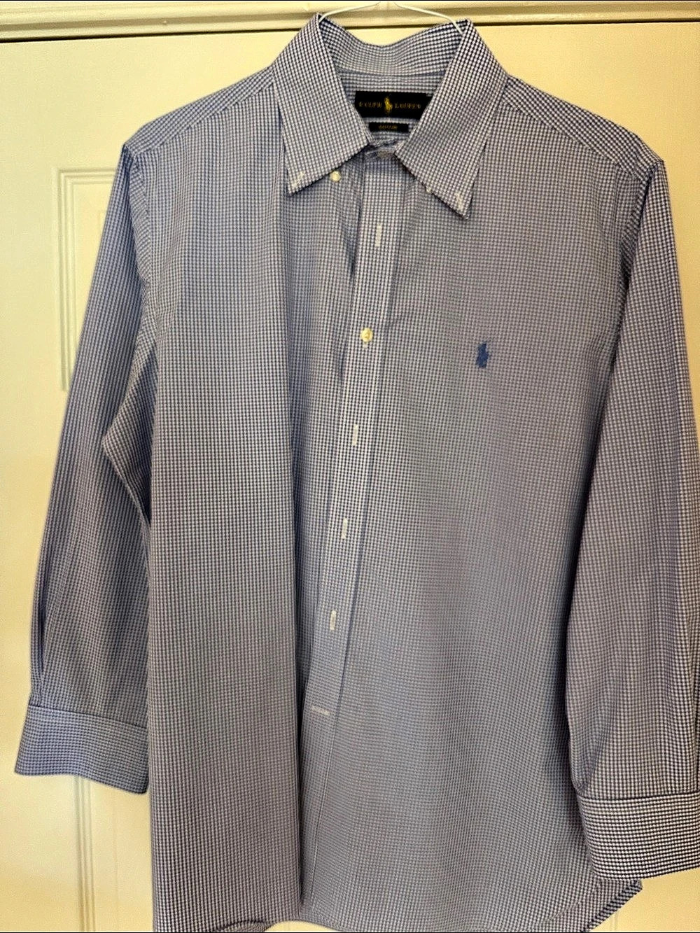 Men’s Ralph Lauren Polo Ralph Lauren Custom Fit Gingham Easy Care Shirt Polo Cus